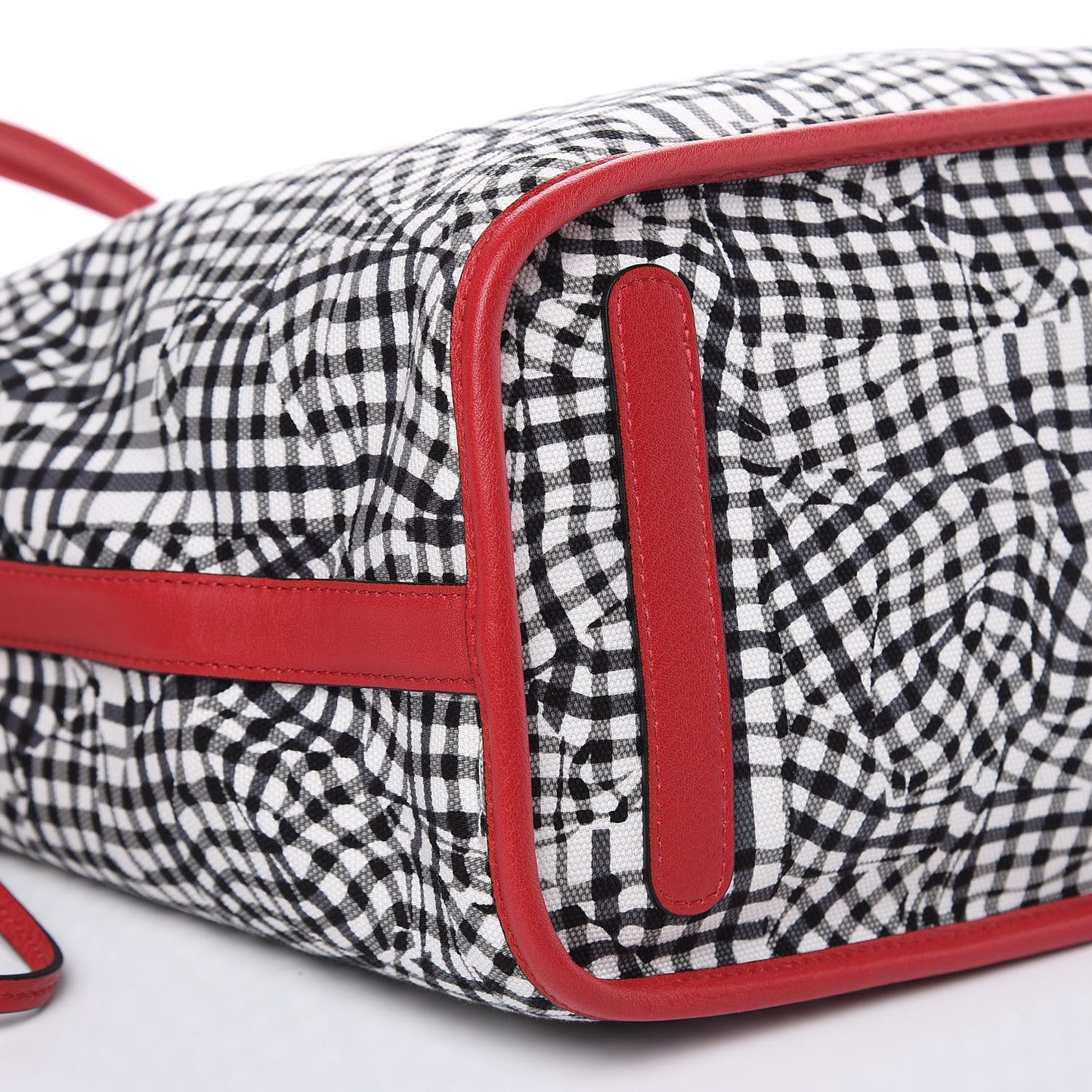 Visetos Medium Liz Reversible Shopper Tote Ruby Red