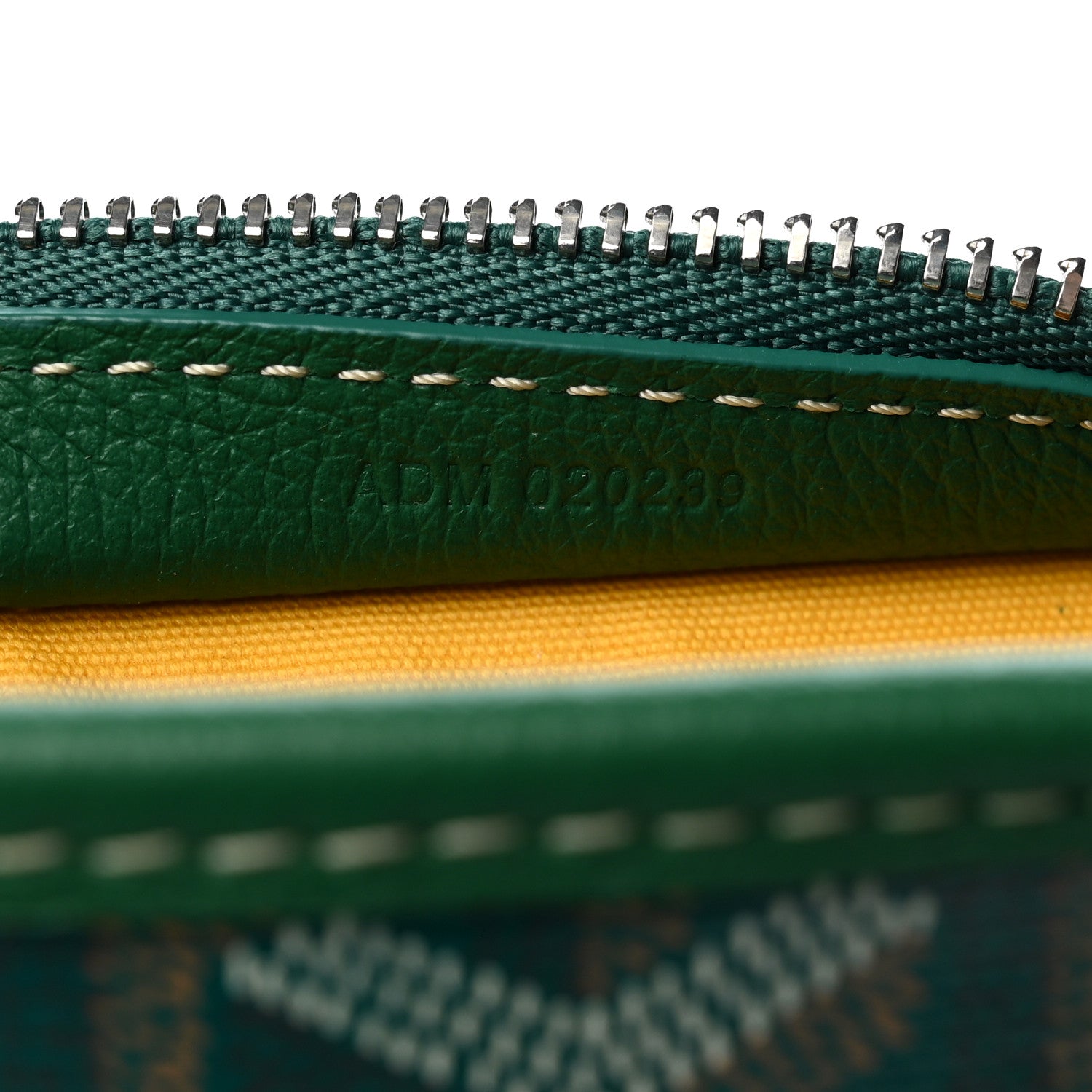 Goyard Goyardine Jouvence Toiletry Pouch MM Green 8 of 9