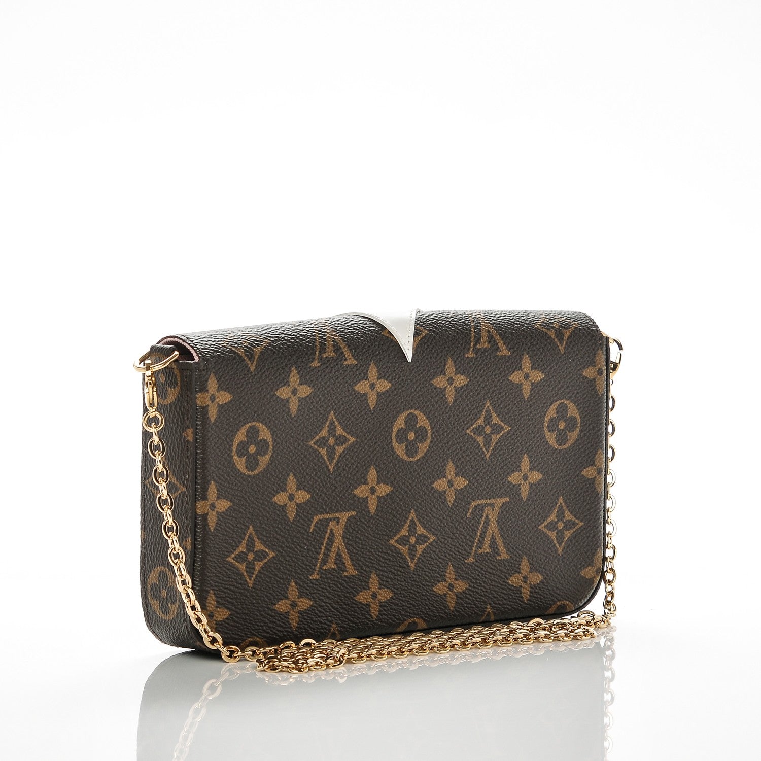 Louis Vuitton Monogram Lovely Birds Pochette Felicie Chain Wallet 3 of 6
