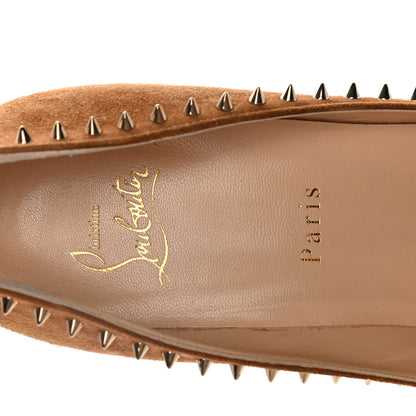 Christian Louboutin Veau Velours Anjalina Pumps 40.5 Macchiato 9 of 13