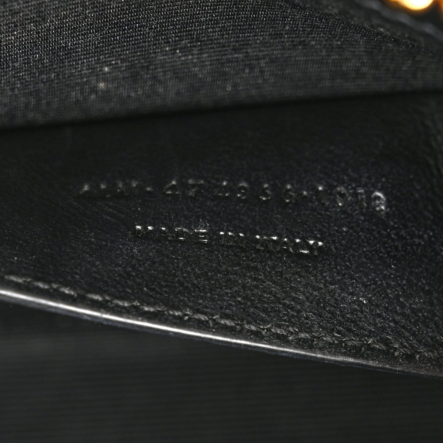 Grain De Poudre Small Classic Monogram Kate Tassel Satchel Black