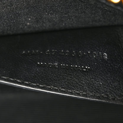 Saint Laurent Grain De Poudre Small Classic Monogram Kate Tassel Satchel Black 7 of 15