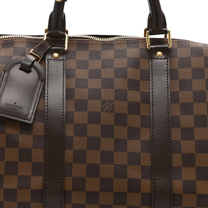 Louis Vuitton Damier Ebene Keepall 50 7 of 10