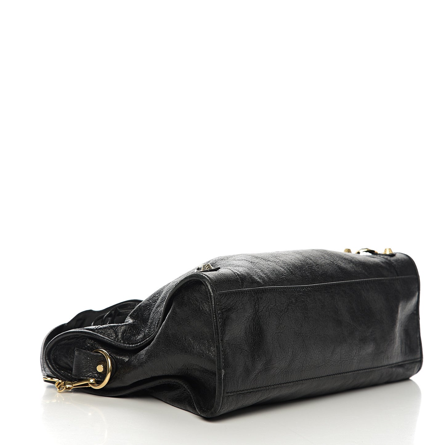 Agneau Giant 12 Gold Hardware City Black
