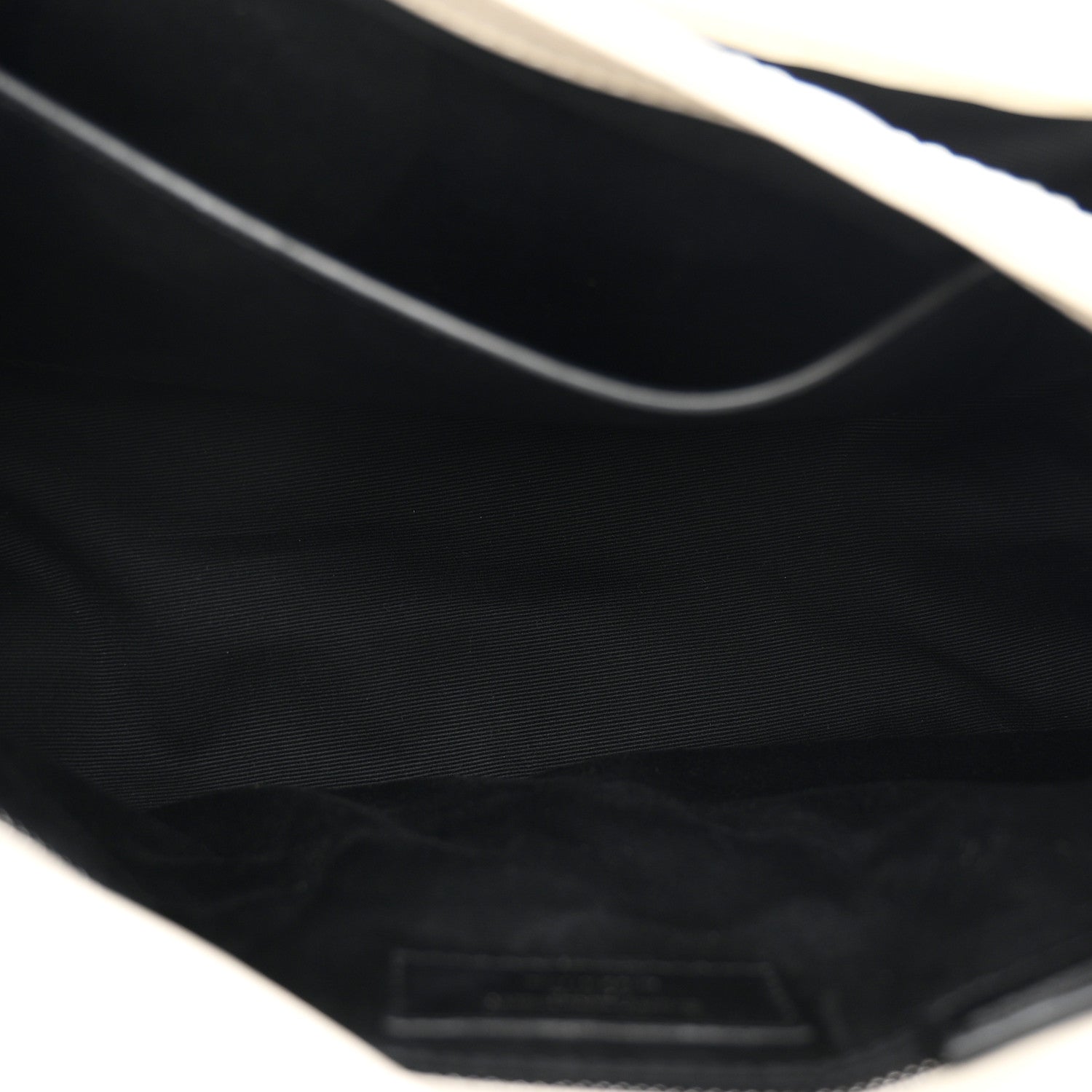 Saint Laurent Crinkled Calfskin Matelasse Monogram Medium Niki Chain Satchel Crema Soft 5 of 10