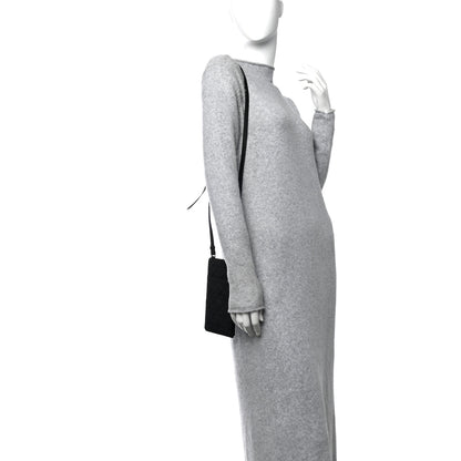 Christian Dior Ultra Matte Calfskin Lady Dior Long Wallet With Strap Black 3 of 12