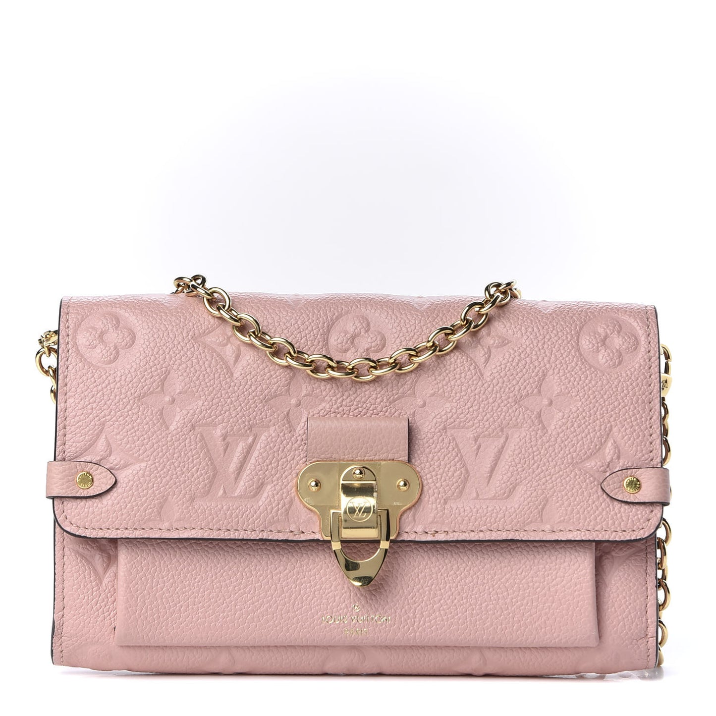 Empreinte Vavin Chain Wallet Rose Poudre