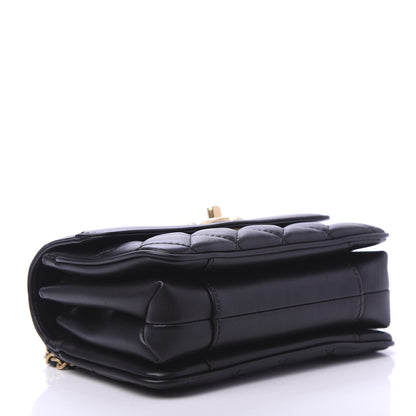 Chanel Lambskin Quilted Small Coco Vintage Flap Black 5 of 12