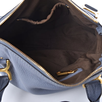 Chloe Calfskin Medium Marcie Satchel Washed Blue 6 of 12