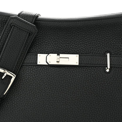 Hermes Taurillon Clemence Jypsiere 28 Black 8 of 11