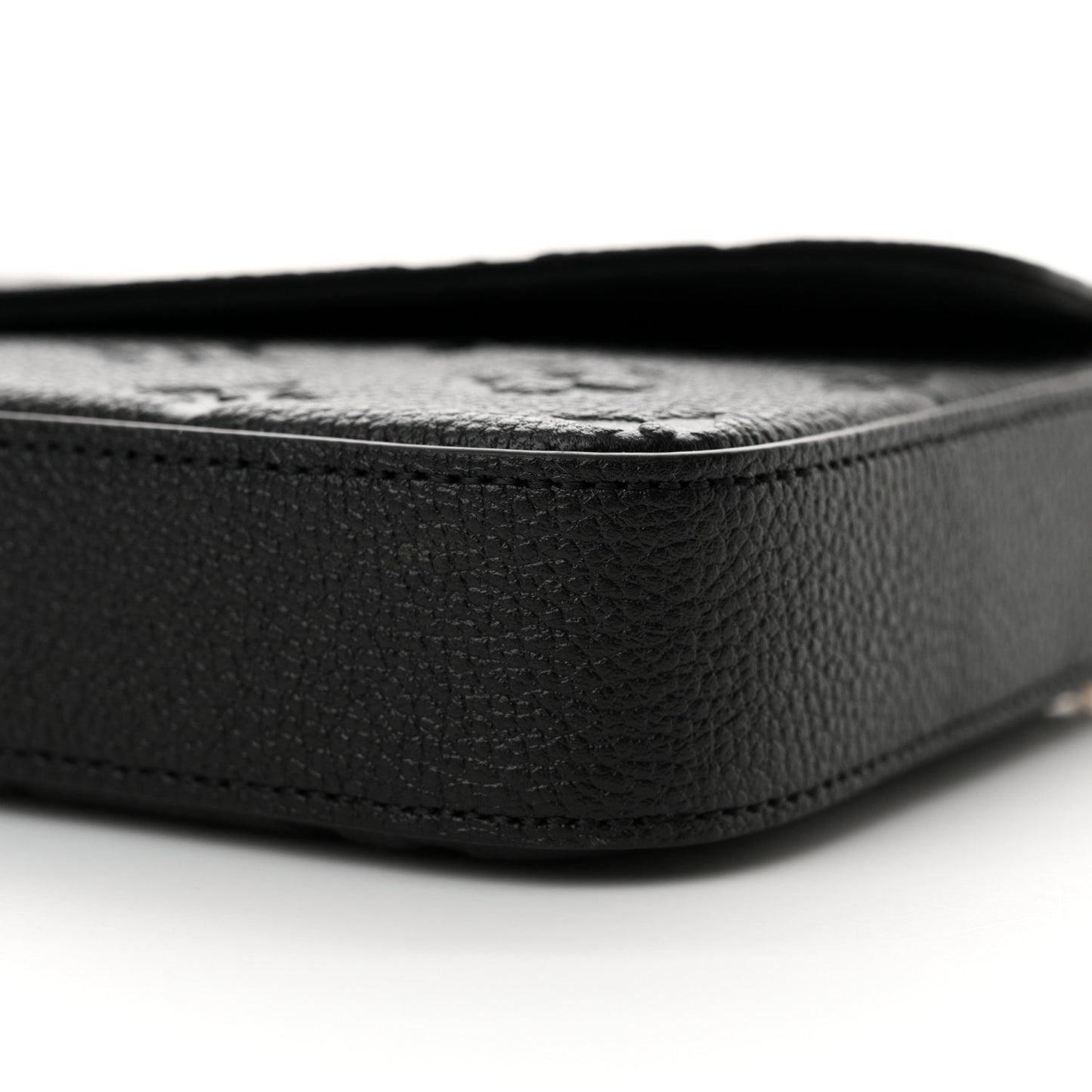 Empreinte Pochette Felicie Chain Wallet Black