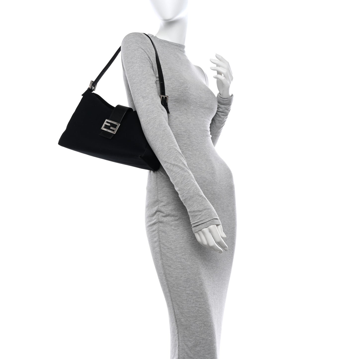 Neoprene Shoulder Bag Black