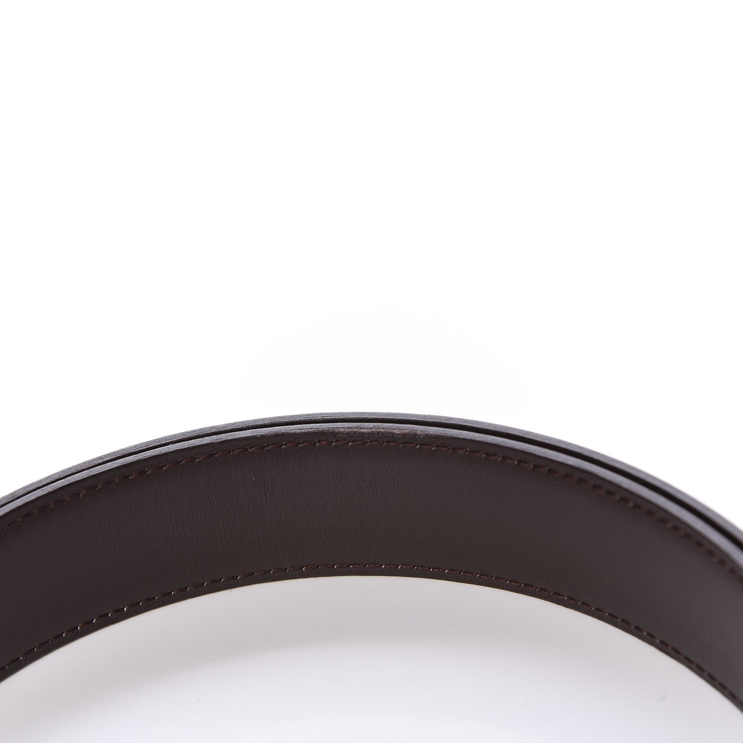 Hermes Box Chamonix 32mm H Belt 95 Black Chocolate 5 of 7