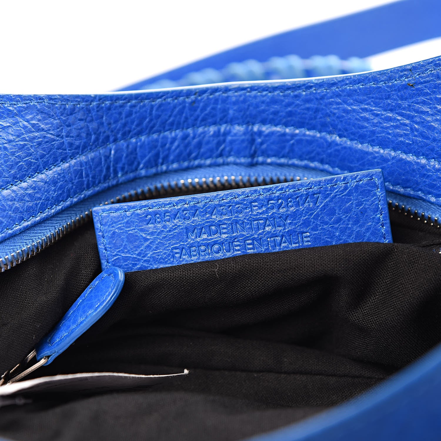 Balenciaga Agneau Giant 12 Silver Hardware Town Bleu Lazuli 7 of 10