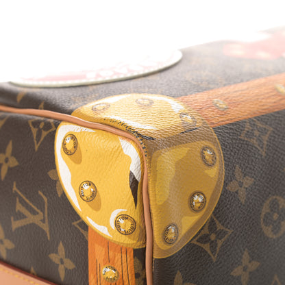 Louis Vuitton Monogram Summer Trunks Speedy Bandouliere 30 9 of 15