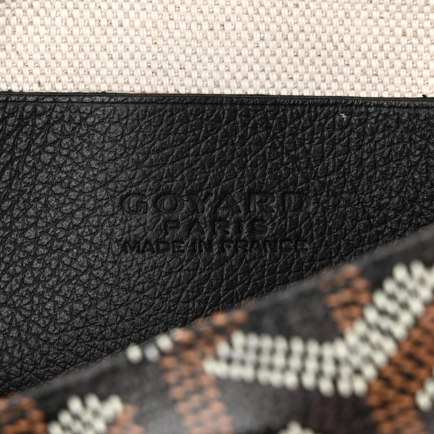 Goyardine Plumet Wallet Clutch Black