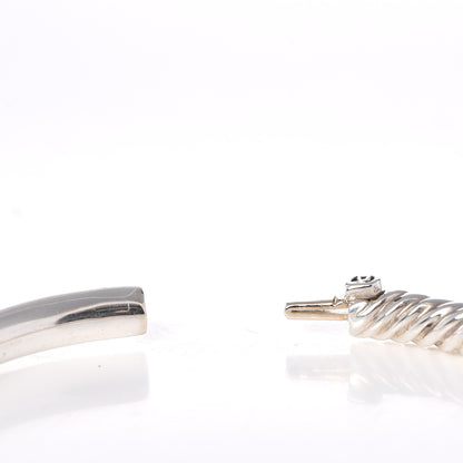 David Yurman Sterling Silver Narrow Cable Classics Bracelet 14 of 16
