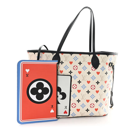 Louis Vuitton Game On Neverfull MM White 3 of 11