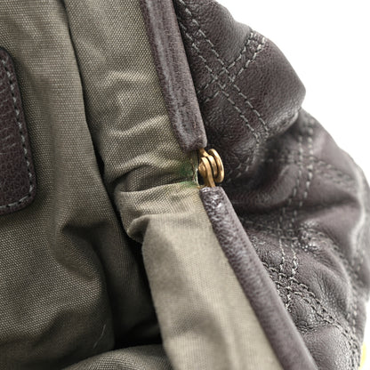 Marc Jacobs Calfskin Quilted Stam Brown 12 of 21