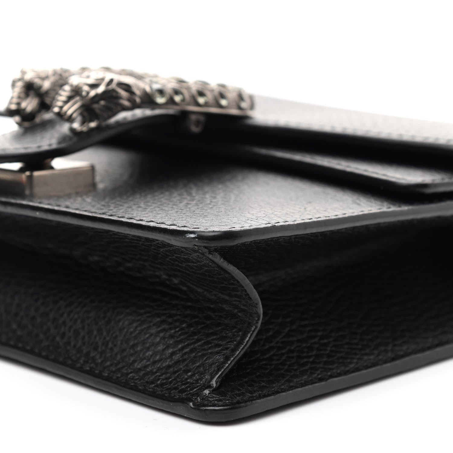 Gucci Calfskin Mini Dionysus Shoulder Bag Black 10 of 11