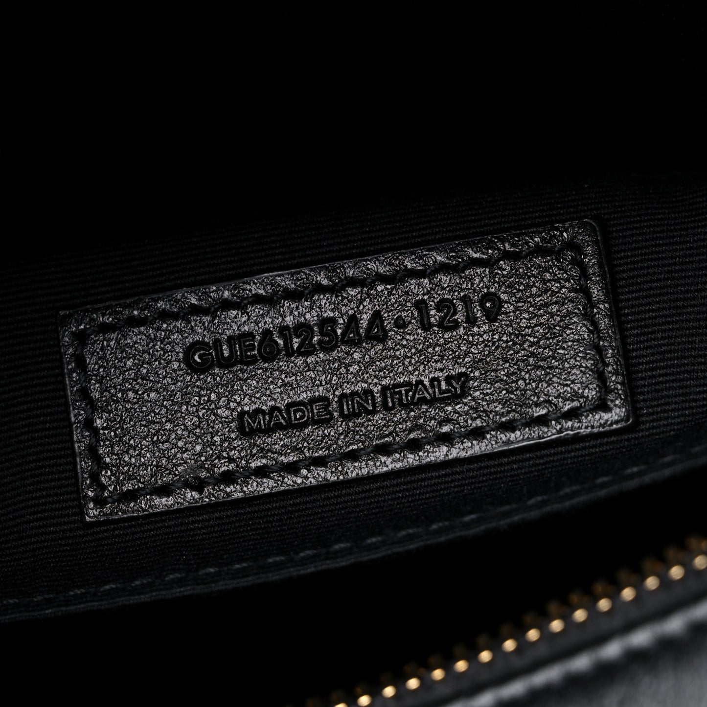 Calfskin Matelasse Monogram Lou Camera Bag Black