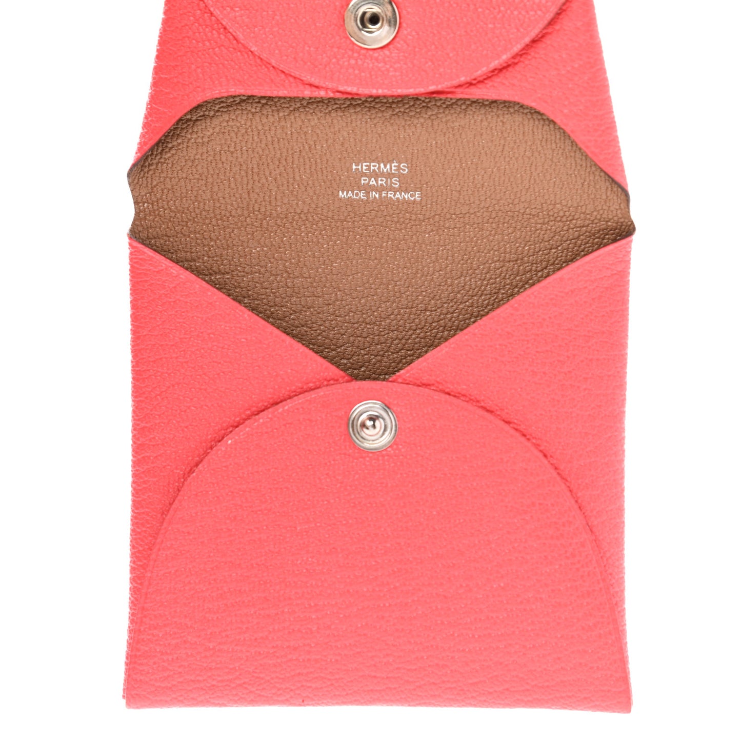 Chevre Mysore Bastia Verso Coin Purse Rose Texas Quebracho