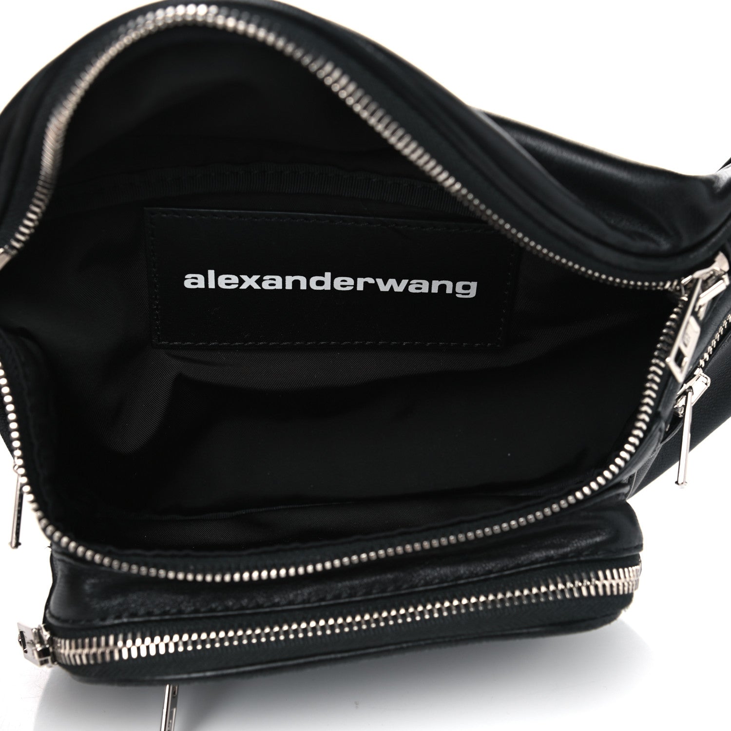 Alexander Wang Lambskin Attica Belt Bag Black 4 of 4