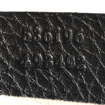 Gucci Pebbled Calfskin Medium Soho Chain Shoulder Bag Black 7 of 10