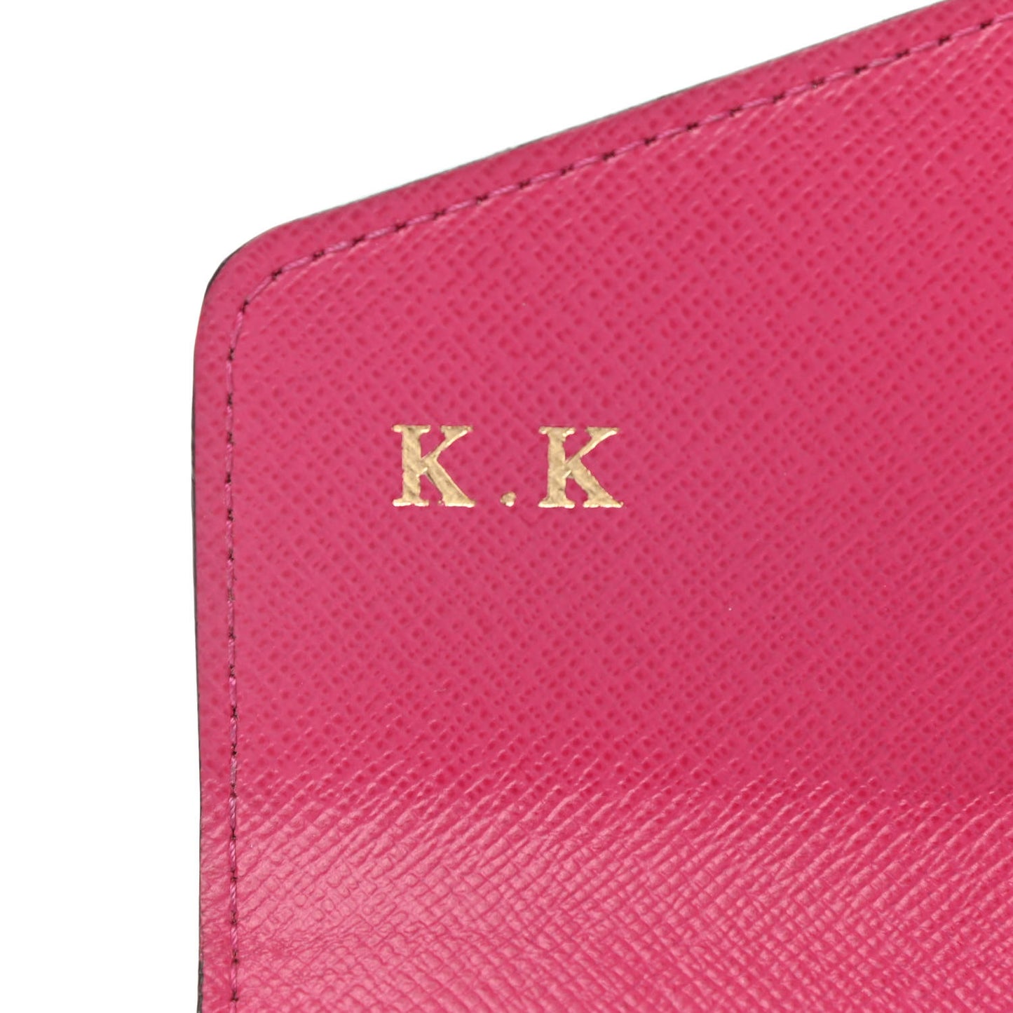 Monogram Travel Stickers Sarah Wallet