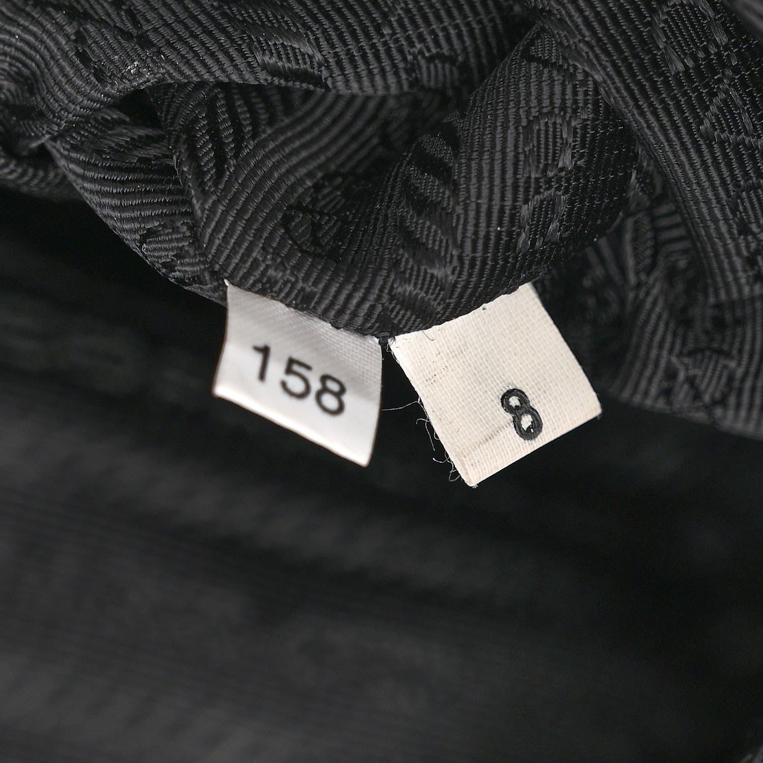 Prada Saffiano Tessuto Nylon Tote Black 8 of 11