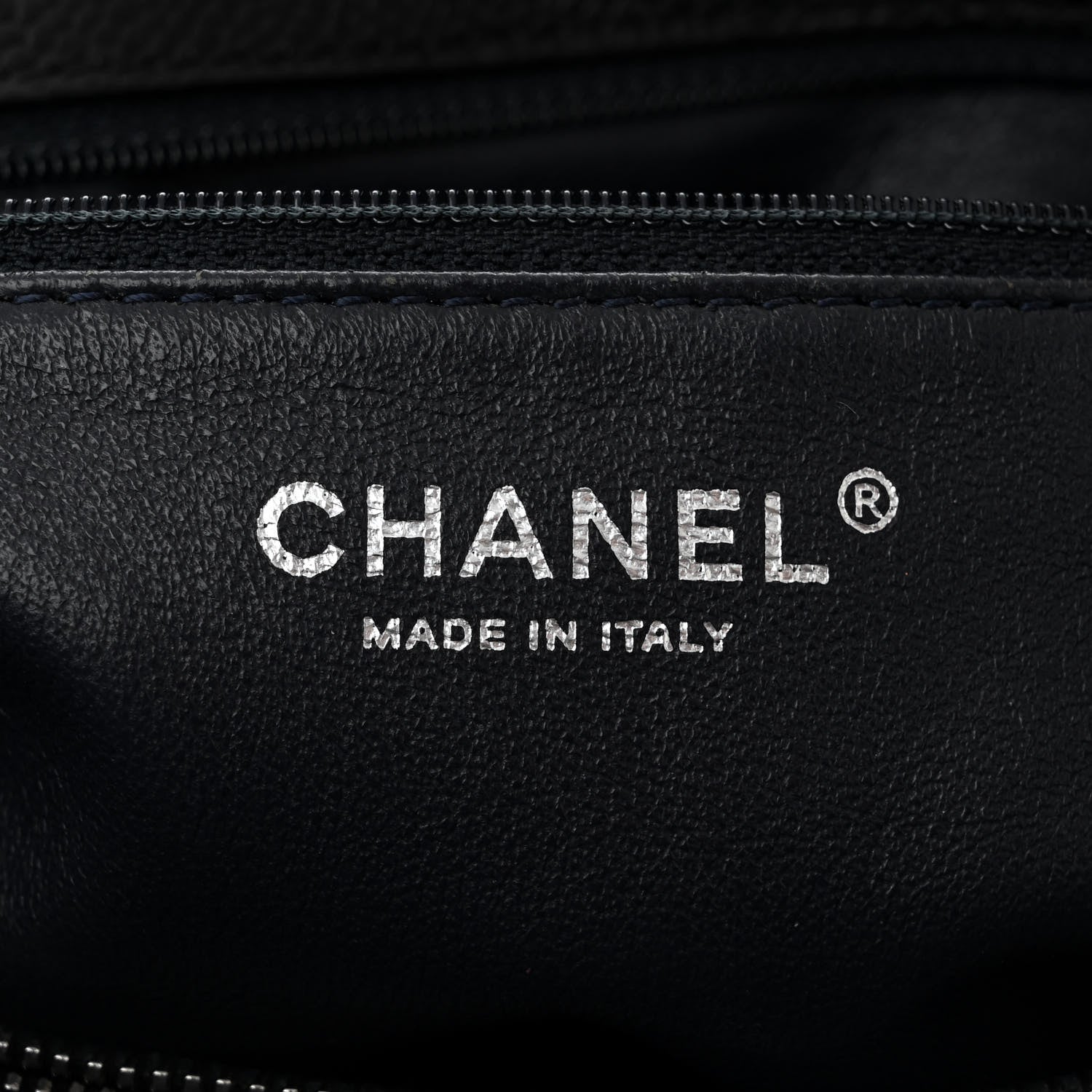 Chanel Caviar Lambskin Quilted Large Coco Break Shopping Bag Black 6 of 13