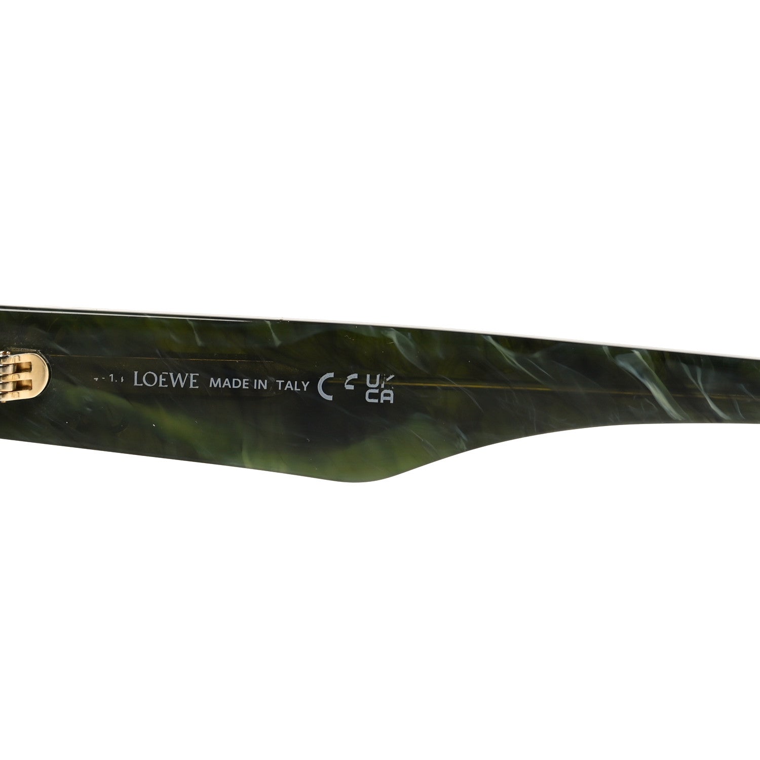 Loewe Acetate Oval Anagram Sunglasses LW40146I Green 5 of 7