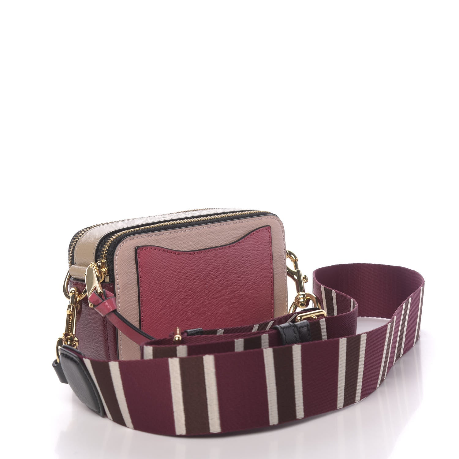 Marc Jacobs Saffiano Small Snapshot Camera Bag Rose Multicolor 3 of 10