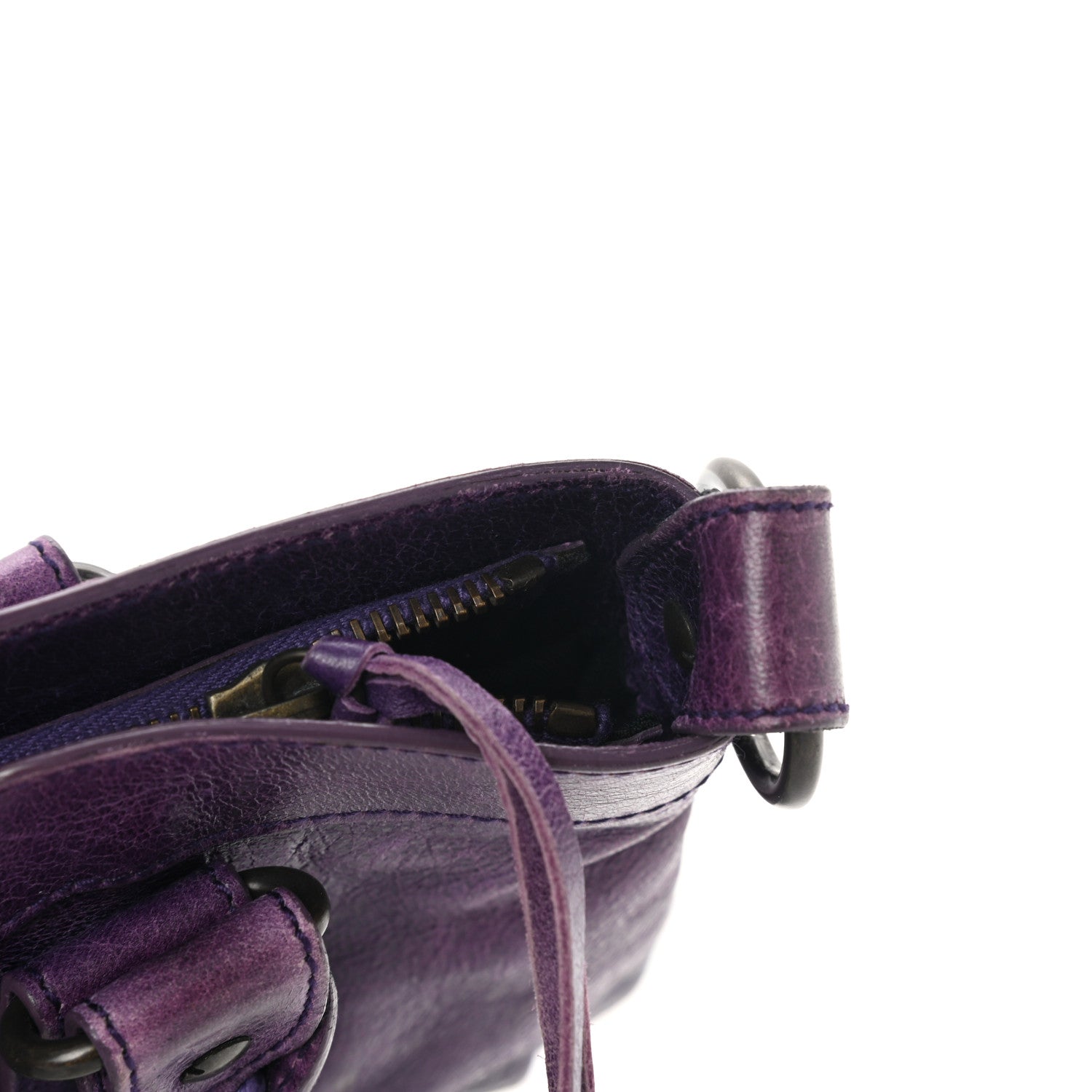 Balenciaga Agneau Classic Hardware First Raisin 11 of 12