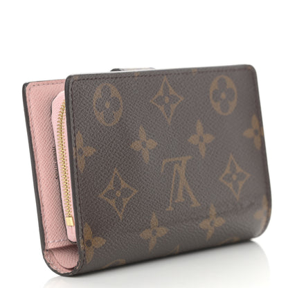 Louis Vuitton Monogram Juliette Wallet Rose Ballerine 3 of 12