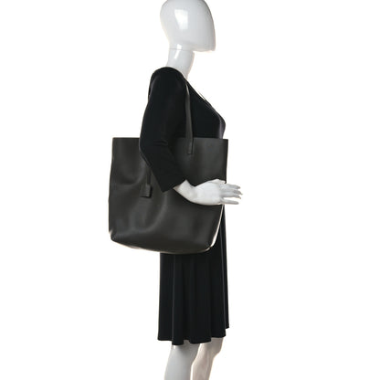 Saint Laurent Calfskin Medium Shopping Tote Haunting Green 3 of 15