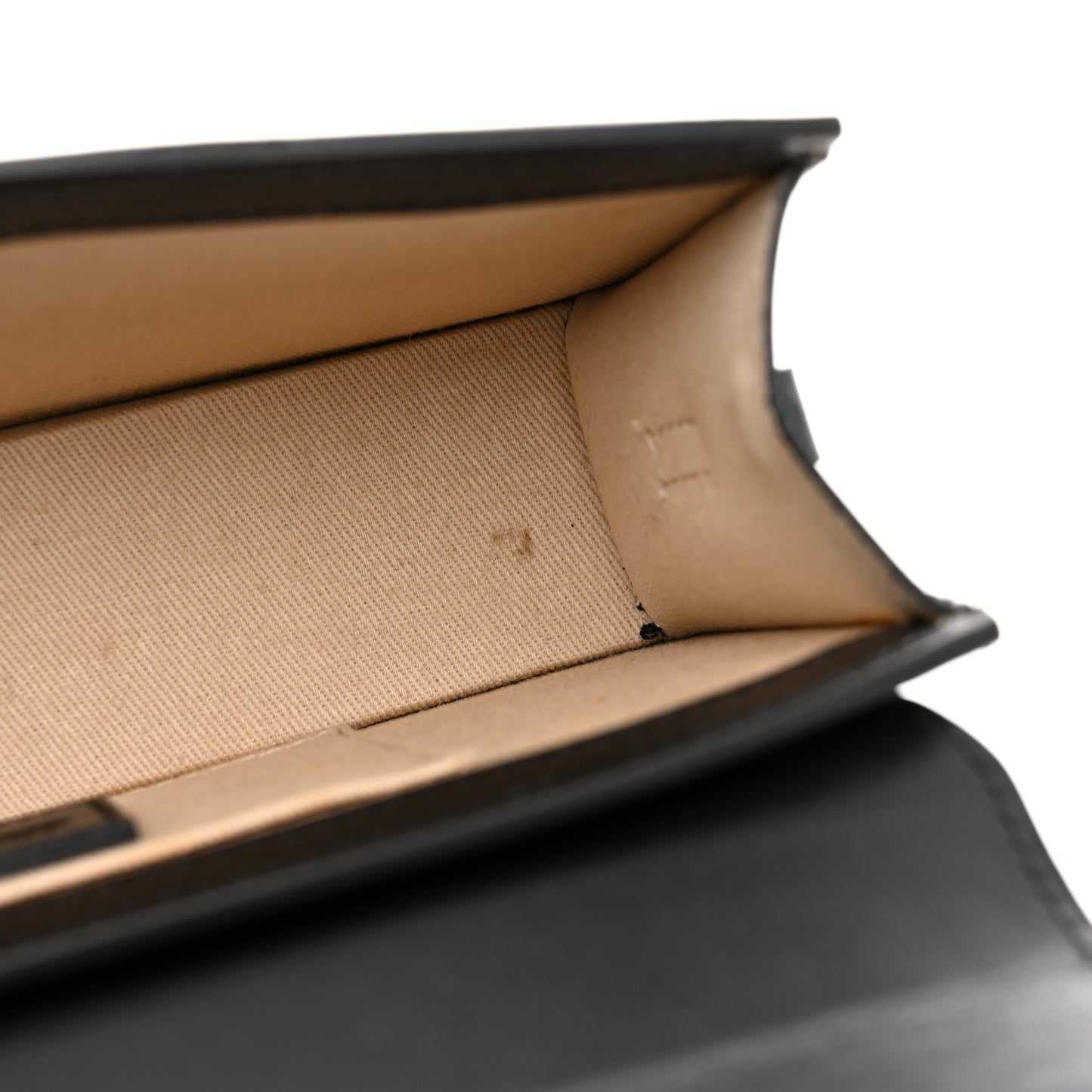 Smooth Calfskin Le Chiquito Long Black