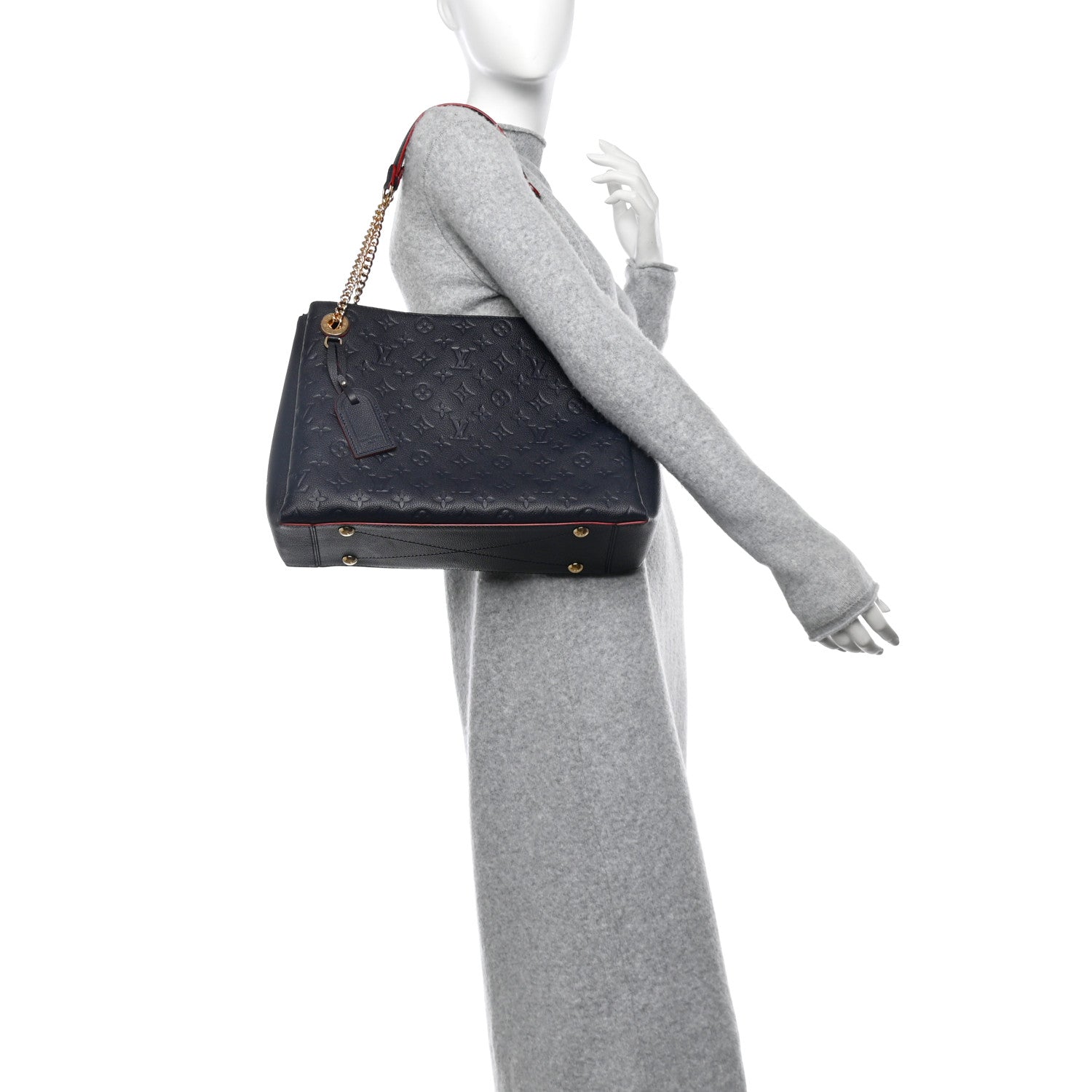 Louis Vuitton Empreinte Surene MM Marine Rouge 2 of 11