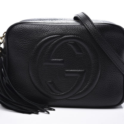 Gucci Pebbled Calfskin Small Soho Disco Bag Black 11 of 11