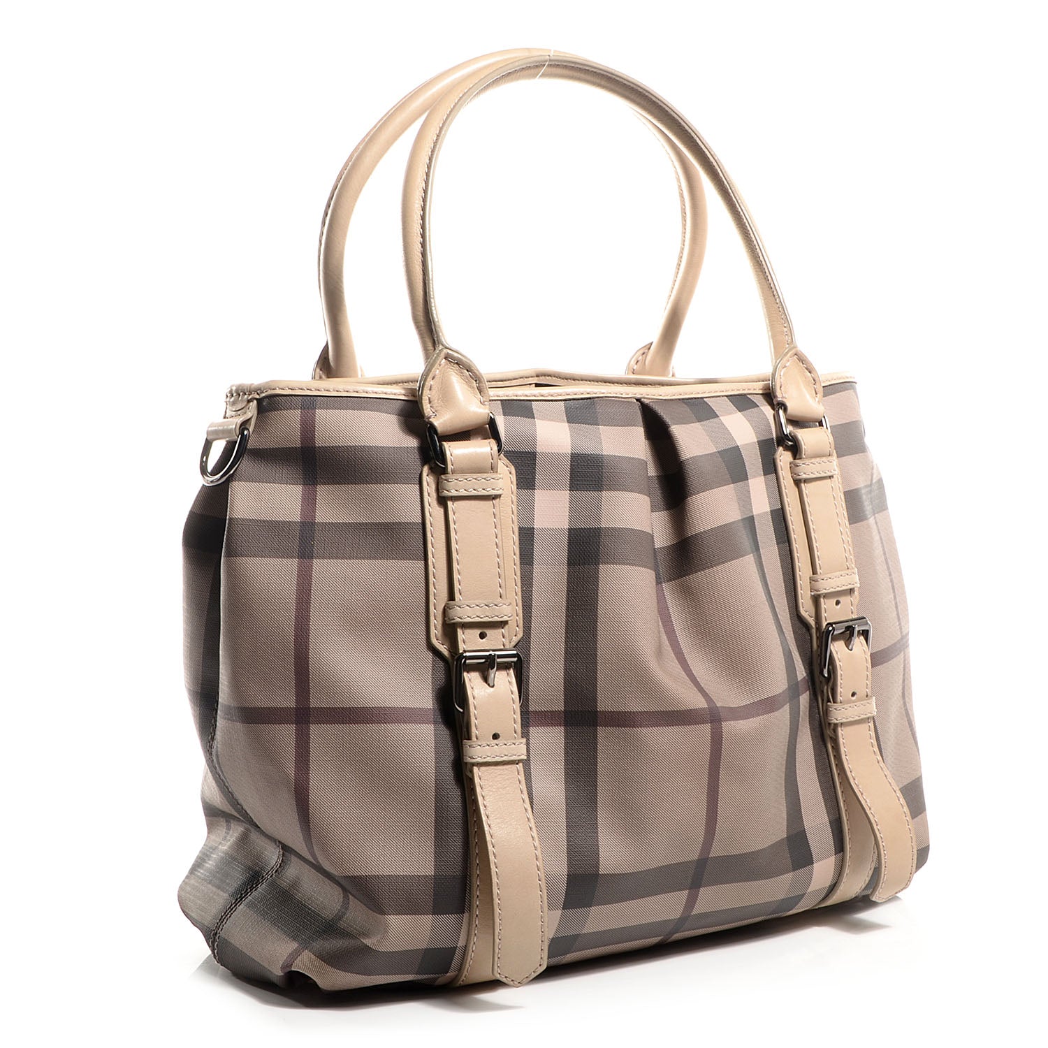 Burberry Smoked Check Northfield Tote Trench 3 of 9