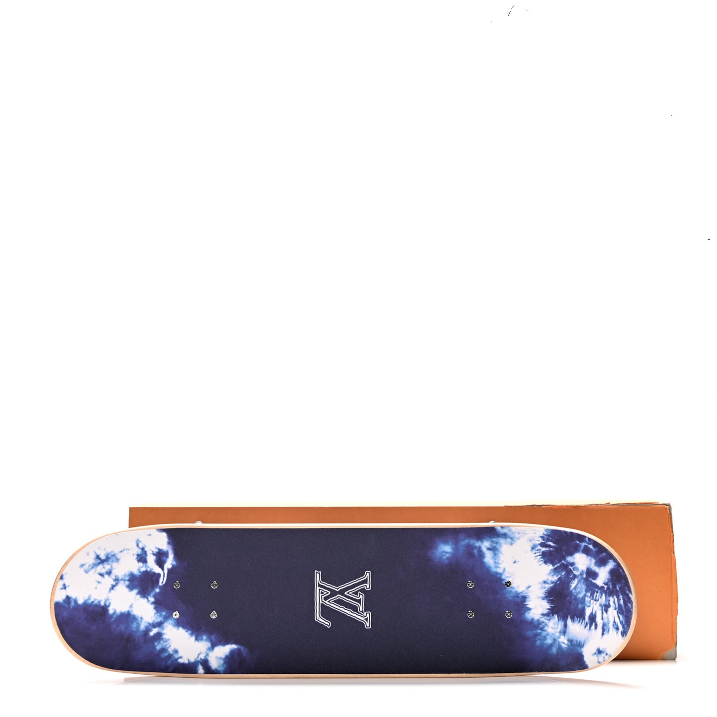 Monogram Bandana Maple Wood Skateboard Blue