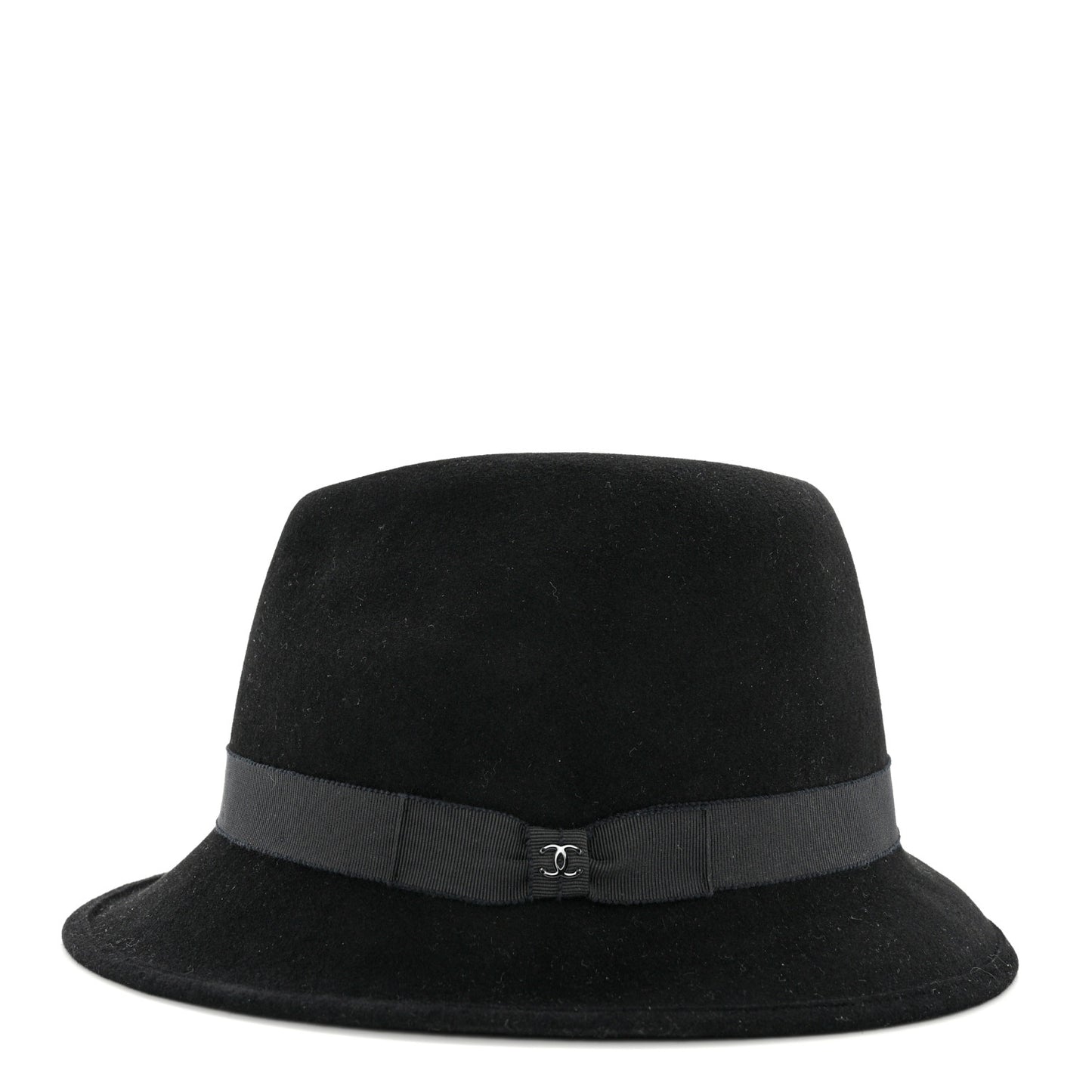 Felt Fedora Hat M Black