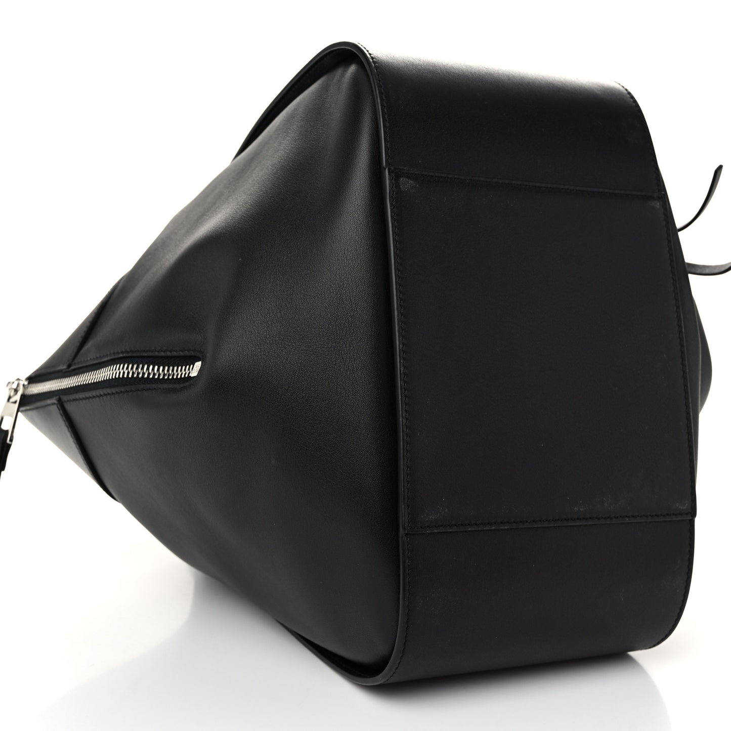 Calfskin Small Hammock Shoulder Bag Black
