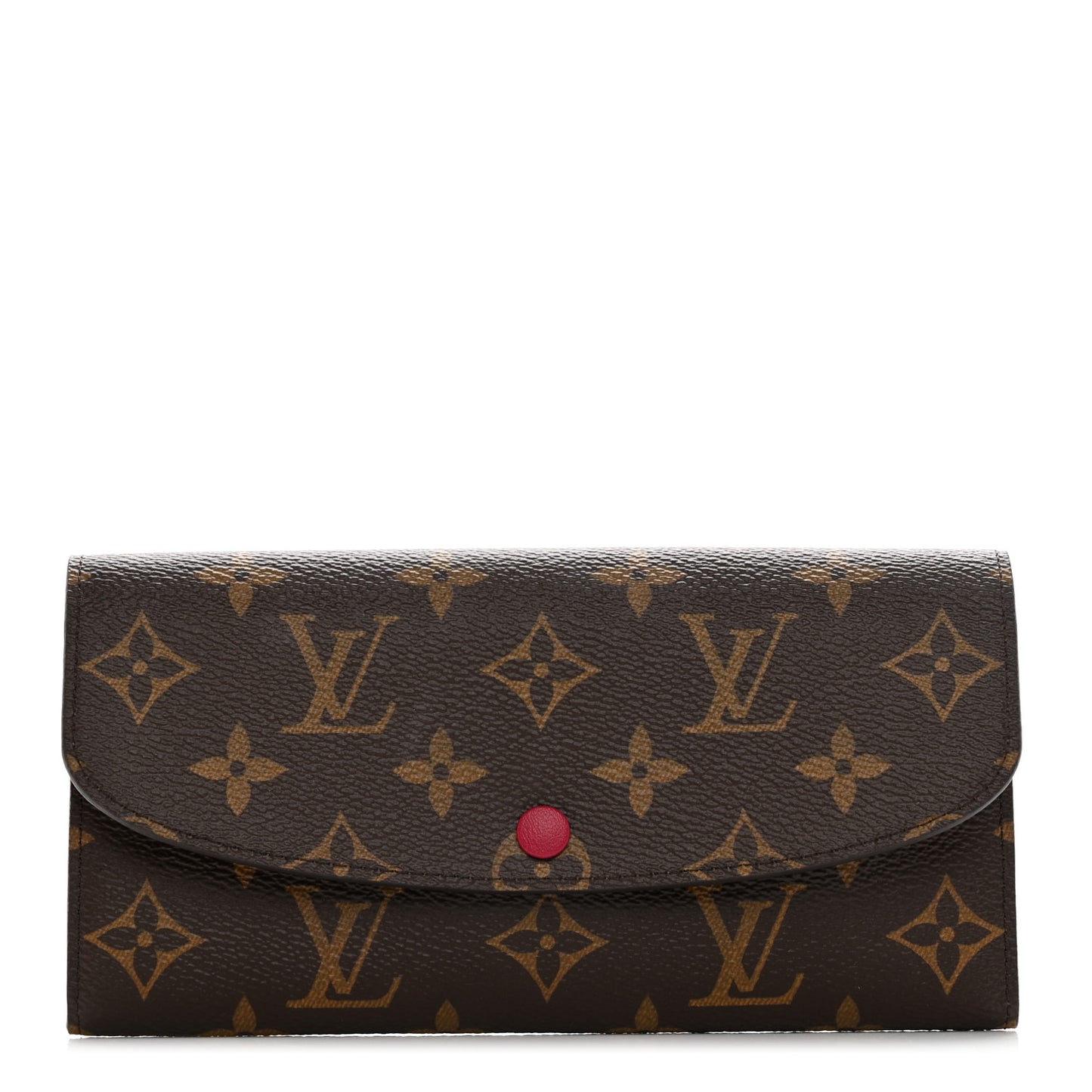Monogram Emilie Wallet Fuchsia