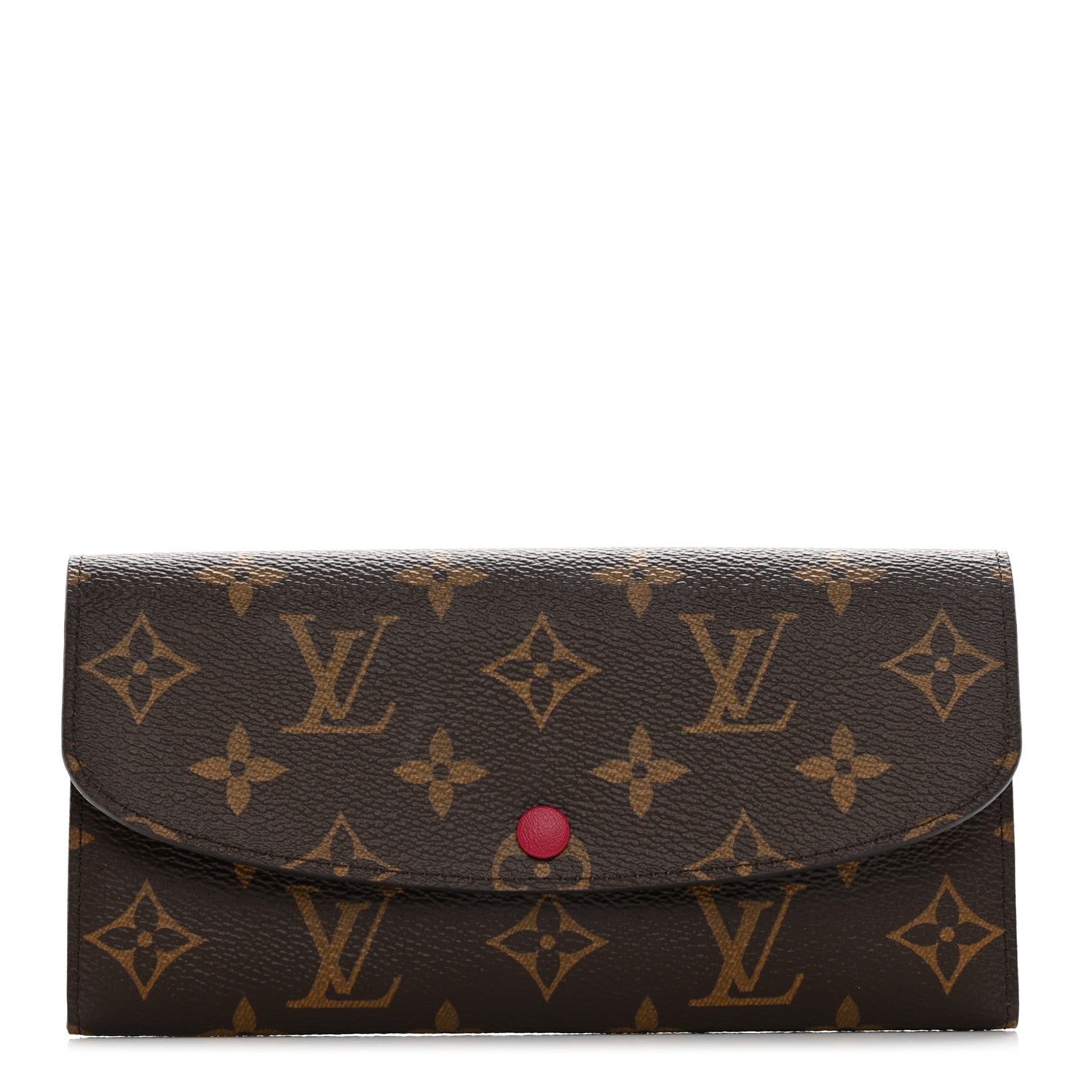 Louis Vuitton Monogram Emilie Wallet Fuchsia 1 of 8