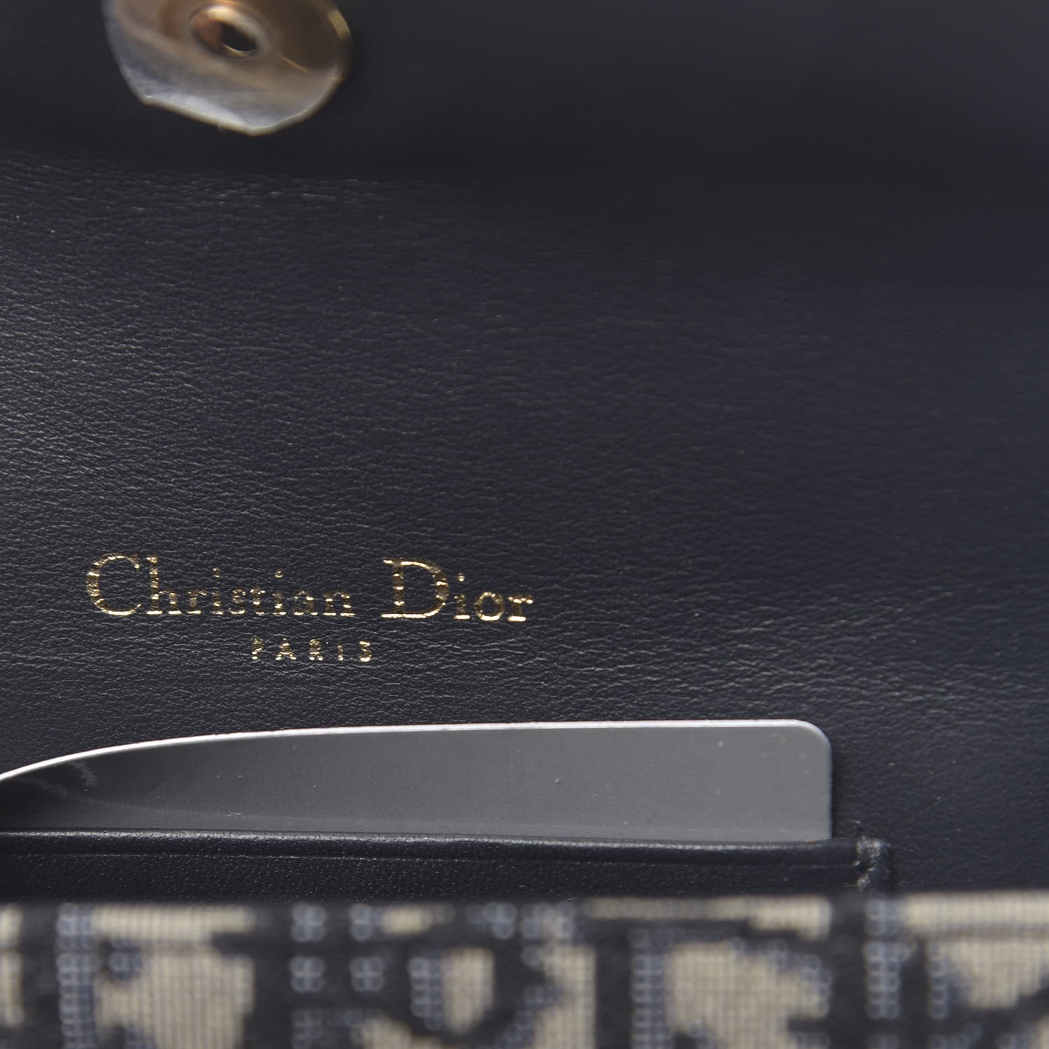 Christian Dior Oblique Saddle Belt Bag Blue 6 of 11