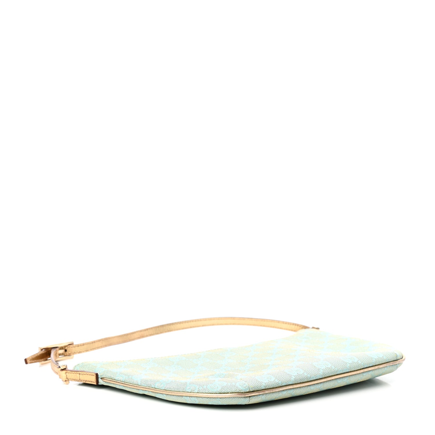 Gucci Monogram Pochette Blue 4 of 10