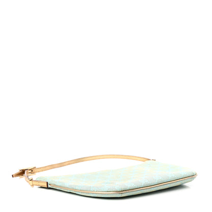 Gucci Monogram Pochette Blue 4 of 10