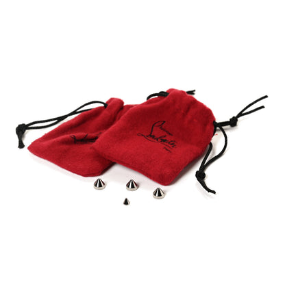 Christian Louboutin Nappa Spike Mafaldina 100 Sandals 38 Version Multi Denim 12 of 13