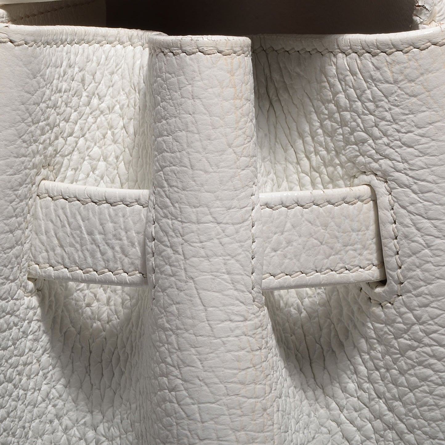 Taurillon Clemence Birkin 35 White